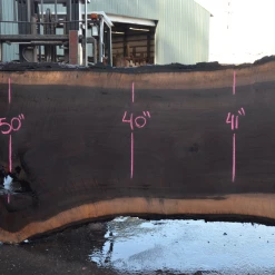 Goby Walnut Products Oregon Black Walnut Slab 030321-03 Green Slabs