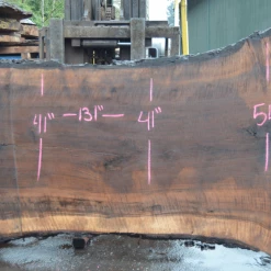 Goby Walnut Products Oregon Black Walnut Slab 030321-05