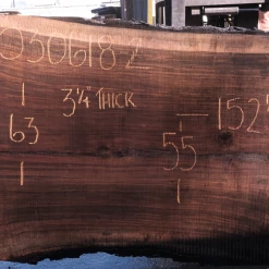 Goby Walnut Products Green Slabs Oregon Black Walnut 030618-02