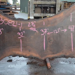 Goby Walnut Products Green Slabs Oregon Black Walnut Slab 030821-01