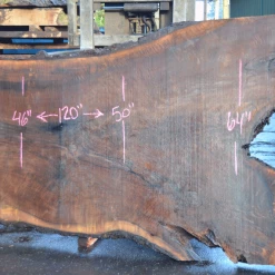Goby Walnut Products Oregon Black Walnut Slab 030821-06