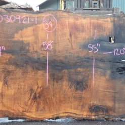 Goby Walnut Products Oregon White Oak Slab 030921-01 Green Slabs