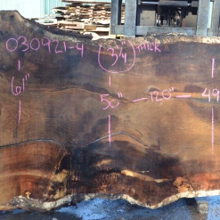Goby Walnut Products Oregon White Oak Slab 030921-04 Green Slabs