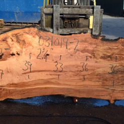 Goby Walnut Products 031019-02 Big Leaf Maple Green Slabs