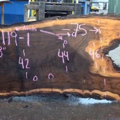 Goby Walnut Products 031119-01 Oregon Black Walnut Slab