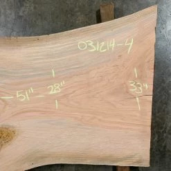 Goby Walnut Products Red Oak Slab 031214-04 Green Slabs