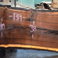 Goby Walnut Products 031219-08 Oregon Black Walnut Slab