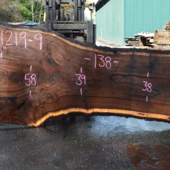 Goby Walnut Products 031219-09 Oregon Black Walnut Slab