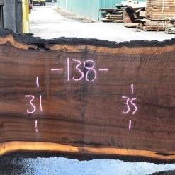Goby Walnut Products 031219-10 Oregon Black Walnut Slab Green Slabs