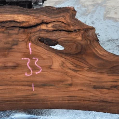 Goby Walnut Products 031419-02 Elm Slab Green Slabs