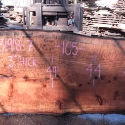 Goby Walnut Products Green Slabs Redwood Slab 031918-07
