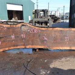 Goby Walnut Products 031919-03 Oregon Black Walnut Slab