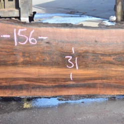 Goby Walnut Products 031919-04 Oregon Black Walnut Slab Green Slabs