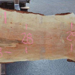 Goby Walnut Products Big Leaf Maple Slab 031920-01 Green Slabs