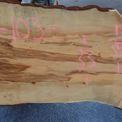 Goby Walnut Products Green Slabs Big Leaf Maple Slab 031920-04