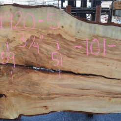 Goby Walnut Products Green Slabs Big Leaf Maple Slab 031920-05