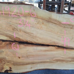 Goby Walnut Products Big Leaf Maple Slab 031920-06 Green Slabs
