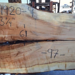 Goby Walnut Products Big Leaf Maple Slab 031920-09