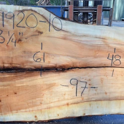 Goby Walnut Products Green Slabs Big Leaf Maple Slab 031920-10