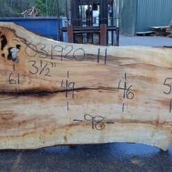 Goby Walnut Products Big Leaf Maple Slab 031920-11