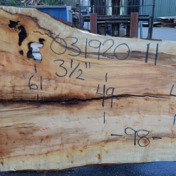 Goby Walnut Products Big Leaf Maple Slab 031920-11