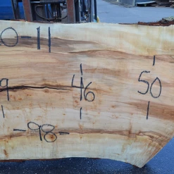 Goby Walnut Products Big Leaf Maple Slab 031920-11