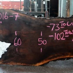 Goby Walnut Oregon Black Walnut Slab 033016-07