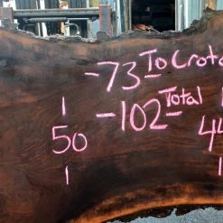 Goby Walnut Oregon Black Walnut Slab 033016-07