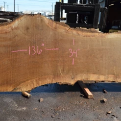 Goby Walnut Products Oregon White Oak Slab 040121-01