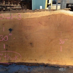 Goby Walnut Products Green Slabs Oregon White Oak Slab 040121-03
