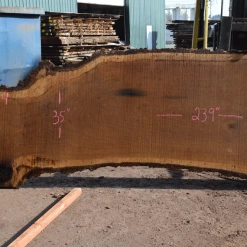 Goby Walnut Products Green Slabs Oregon White Oak Slab 040121-04