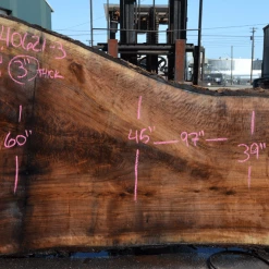 Goby Walnut Products Oregon Black Walnut Slab 040621-03