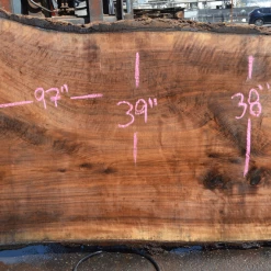 Goby Walnut Products Oregon Black Walnut Slab 040621-03
