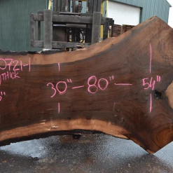 Goby Walnut Products Oregon Black Walnut Slab 040721-01 Green Slabs
