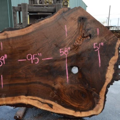Goby Walnut Products Green Slabs Oregon Black Walnut Slab 040721-03