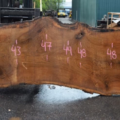 Goby Walnut Products 041319-03 Oregon White Oak Slab Green Slabs