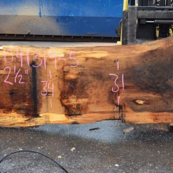 Goby Walnut Products 041319-05 Oregon White Oak Slab Green Slabs