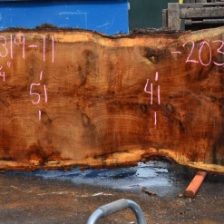 Goby Walnut Products 041319-11 Oregon White Oak Slab Green Slabs