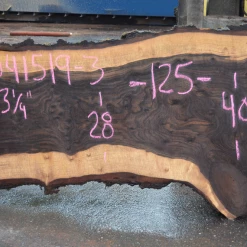 Goby Walnut Products Green Slabs 041519-03 Oregon Black Walnut Slab