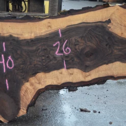 Goby Walnut Products Green Slabs 041519-03 Oregon Black Walnut Slab