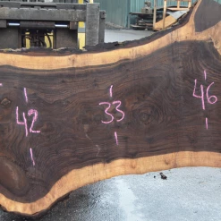 Goby Walnut Products Green Slabs 041519-04 Oregon Black Walnut Slab