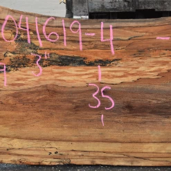 Goby Walnut Products 041619-04 Big Leaf Maple Slab Green Slabs