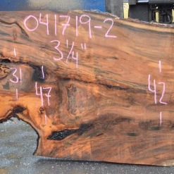Goby Walnut Products 041719-02 Big Leaf Maple Slab