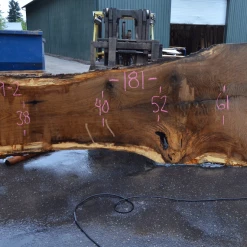 Goby Walnut Products 042119-02 Oregon White Oak Slab Green Slabs