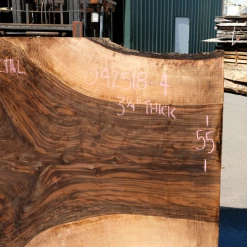 Goby Walnut Products Green Slabs Bastogne Walnut Slab 042518-04