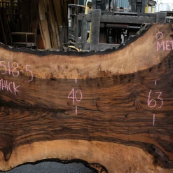 Goby Walnut Products Green Slabs Bastogne Walnut Slab 042518-05