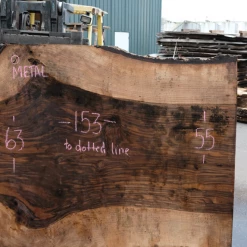 Goby Walnut Products Green Slabs Bastogne Walnut Slab 042518-05