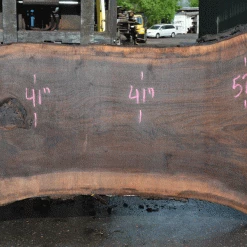 Goby Walnut Products Oregon Black Walnut Slab 042621-03 Green Slabs