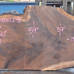 Goby Walnut Products Oregon Black Walnut Slab 042621-08