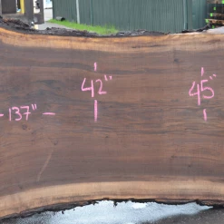 Goby Walnut Products Oregon Black Walnut Slab 042621-08
